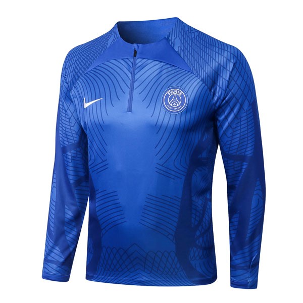 Sudadera De Training PSG Top 2023 Azul 3